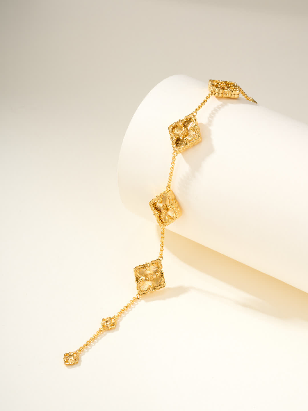 Buccellati Gold Flower Bracelet