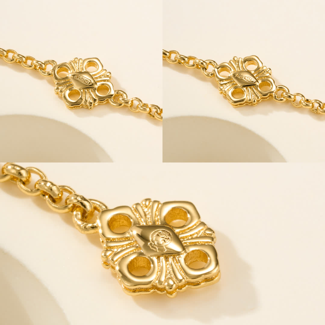 Buccellati Gold Flower Bracelet