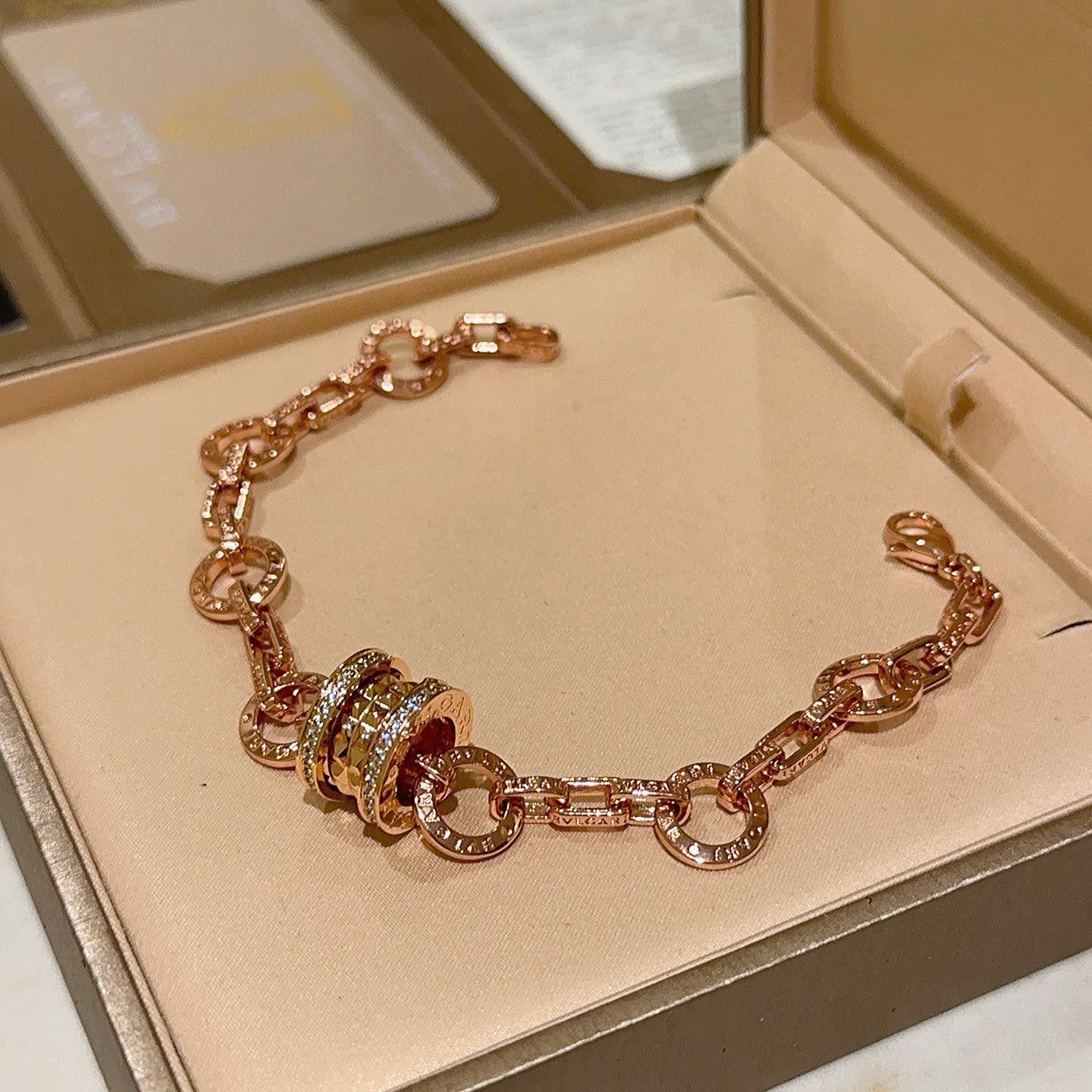 Bvlgari Rose Gold Bracelet