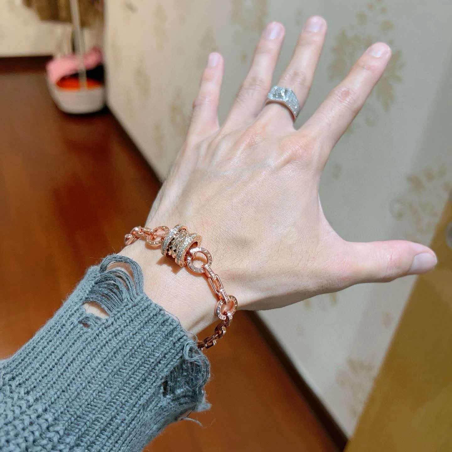 Bvlgari Rose Gold Bracelet