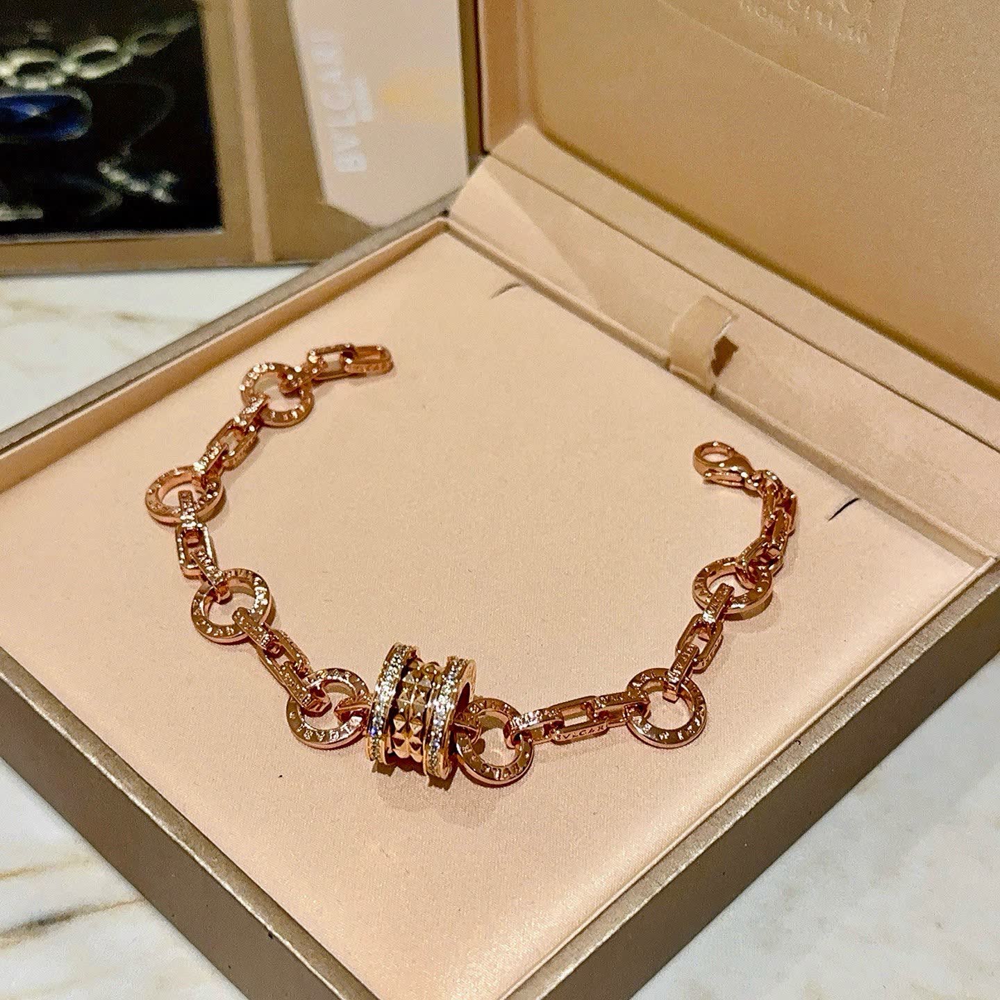 Bvlgari Rose Gold Bracelet