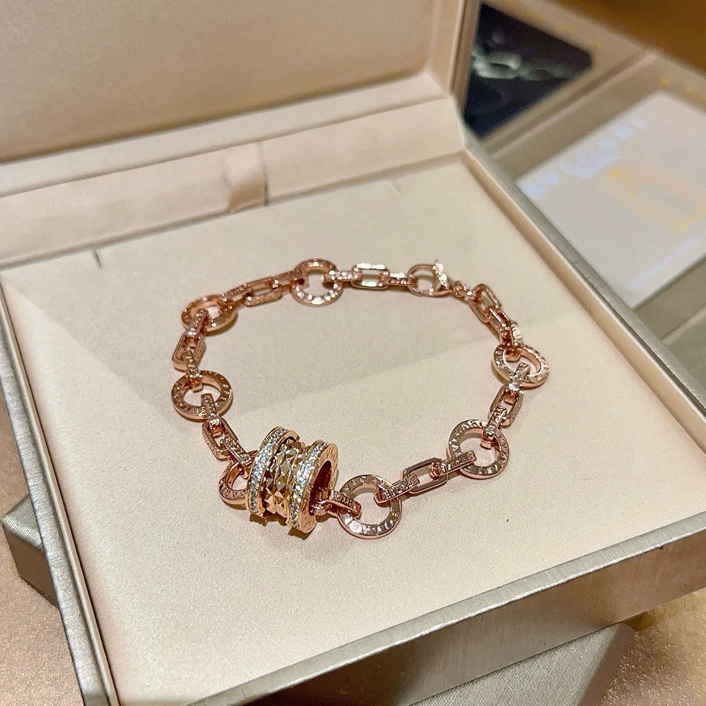 Bvlgari Rose Gold Bracelet