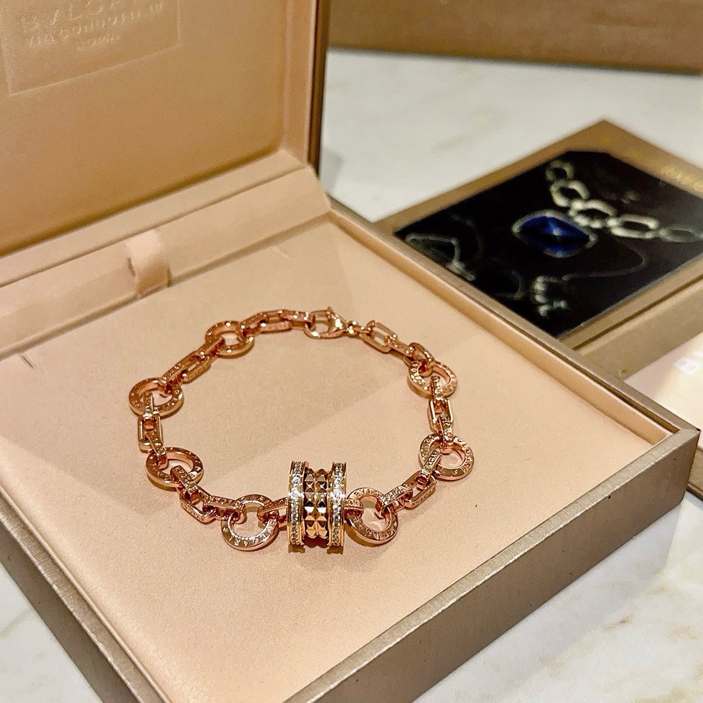Bvlgari Rose Gold Bracelet