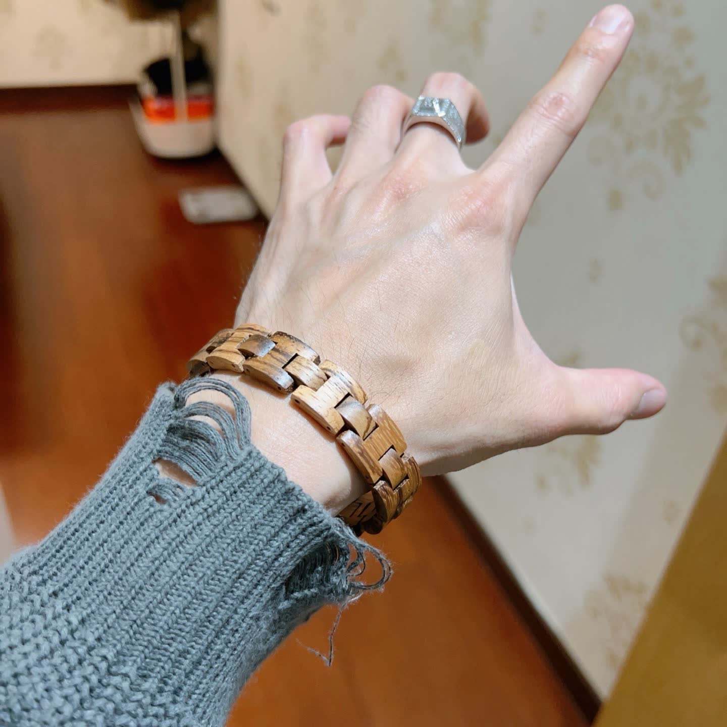 Bvlgari Wood Bracelet