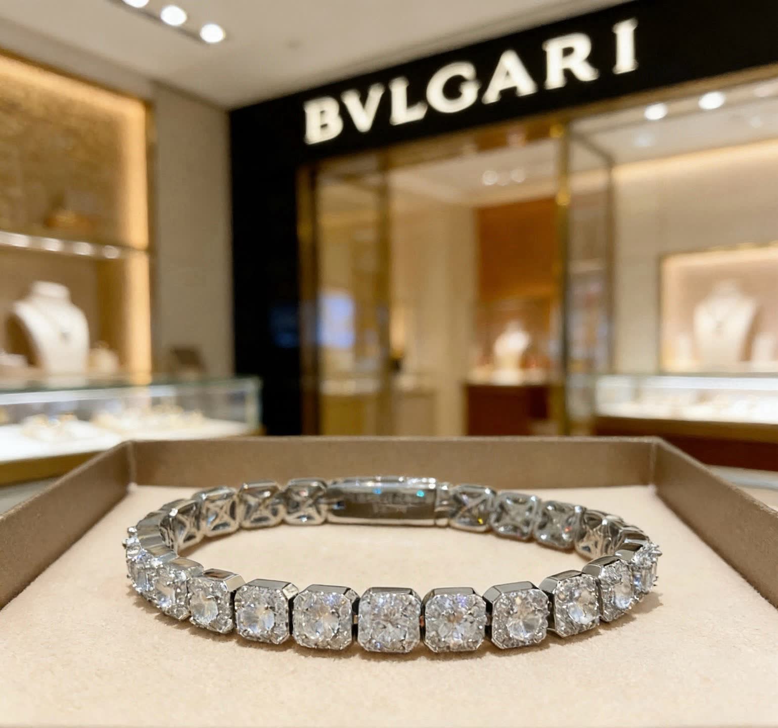 Bvlgari Diamond Bracelet