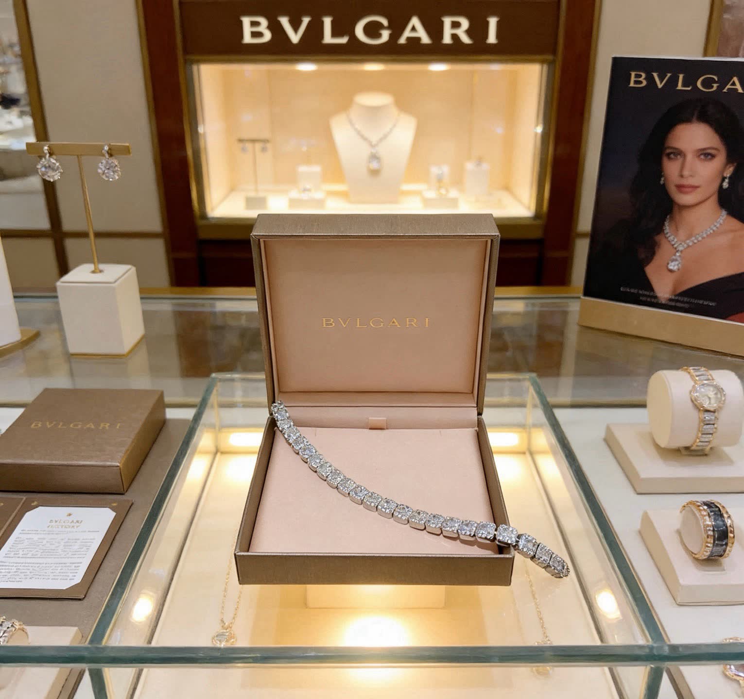 Bvlgari Diamond Bracelet