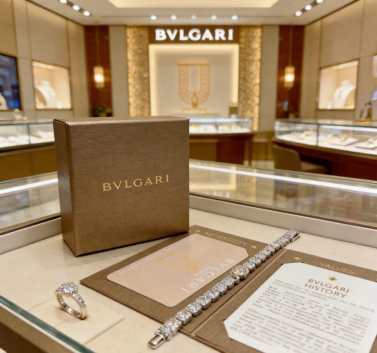 Bvlgari Diamond Bracelet
