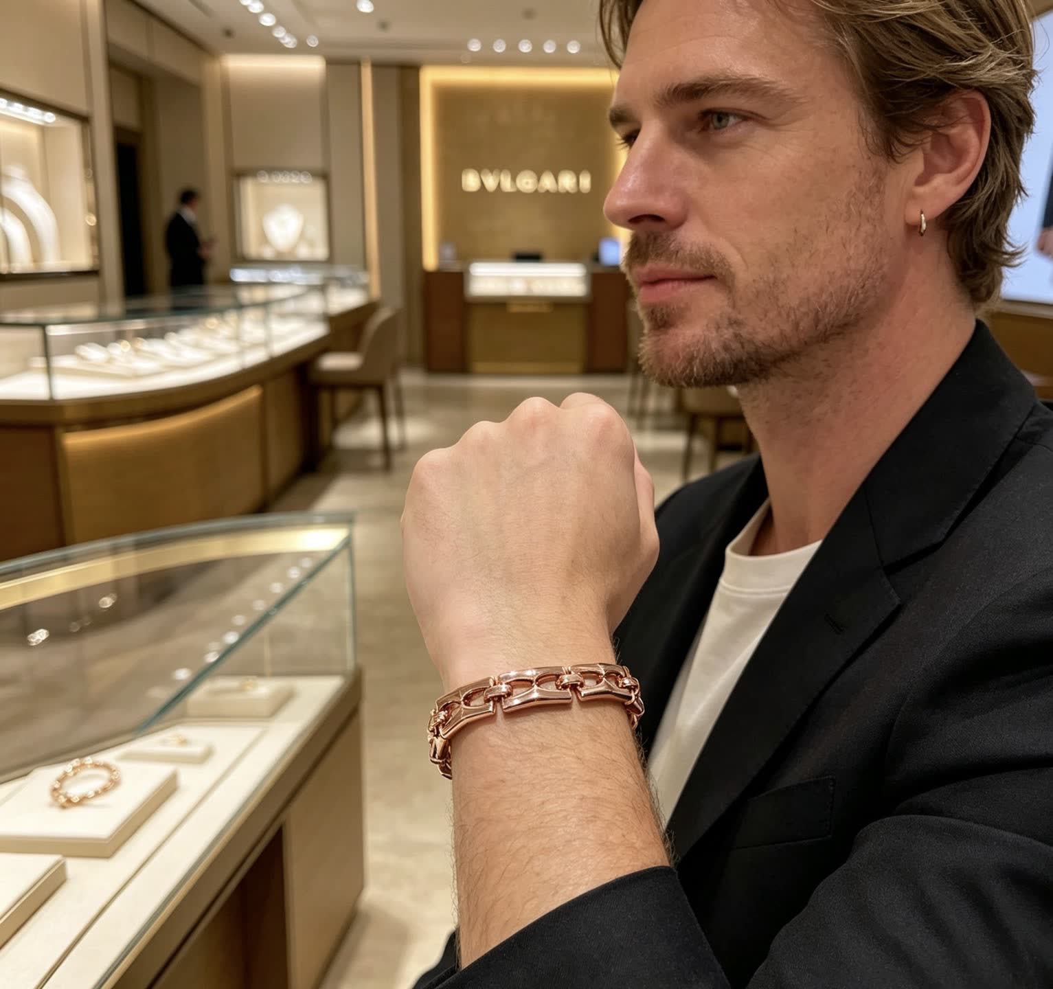 Bvlgari Rose Gold Bracelet