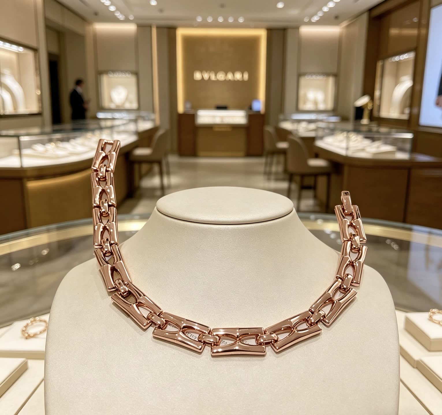 Bvlgari Rose Gold Bracelet