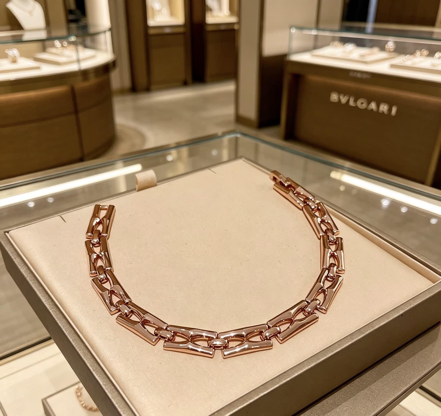 Bvlgari Rose Gold Bracelet