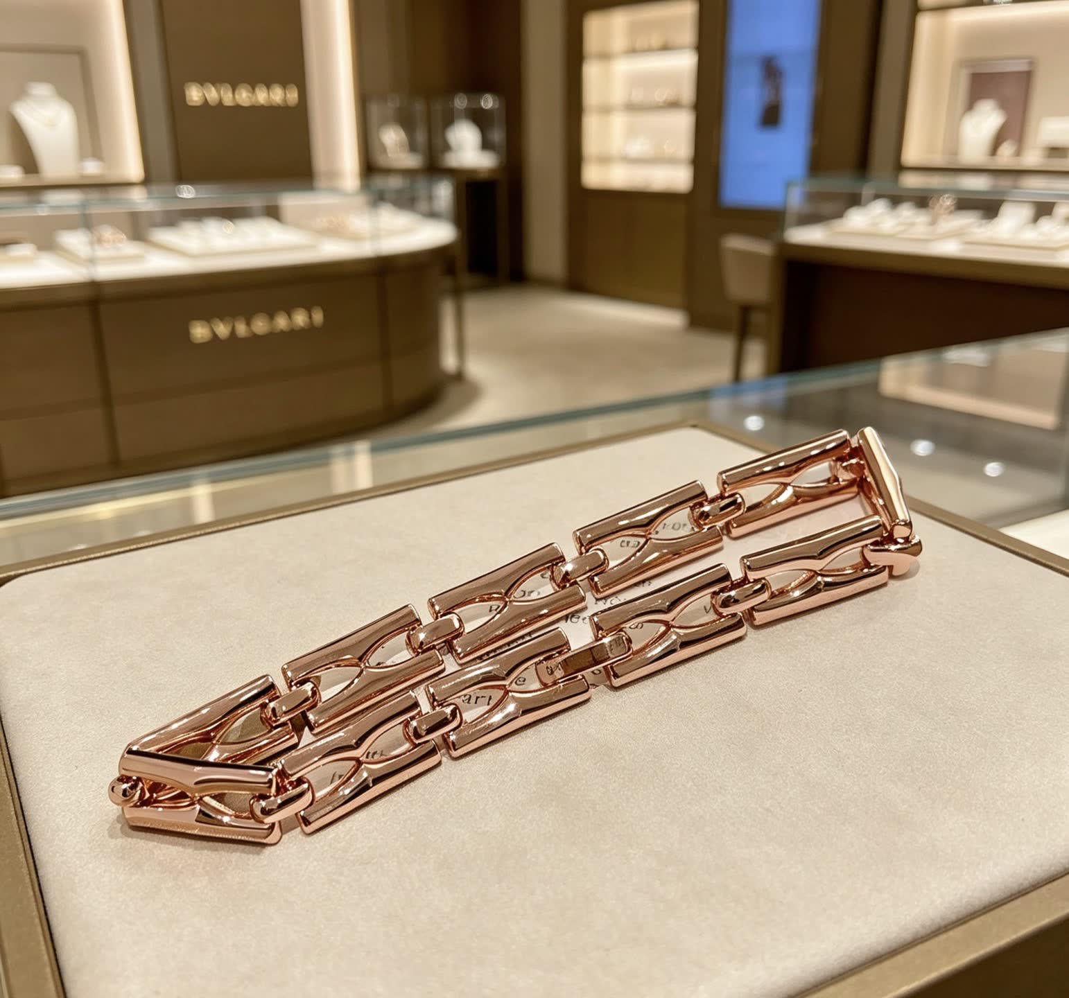Bvlgari Rose Gold Bracelet