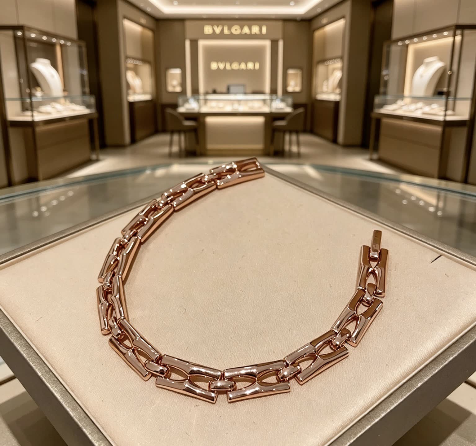 Bvlgari Rose Gold Bracelet