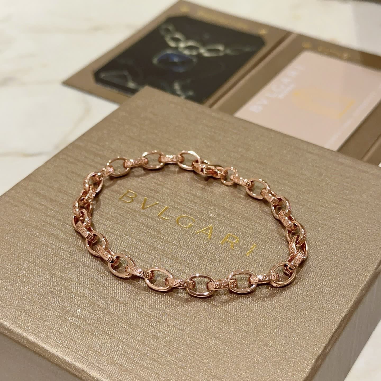 Bvlgari Rose Gold Bracelet Bvlgari Rose Gold Bracelet