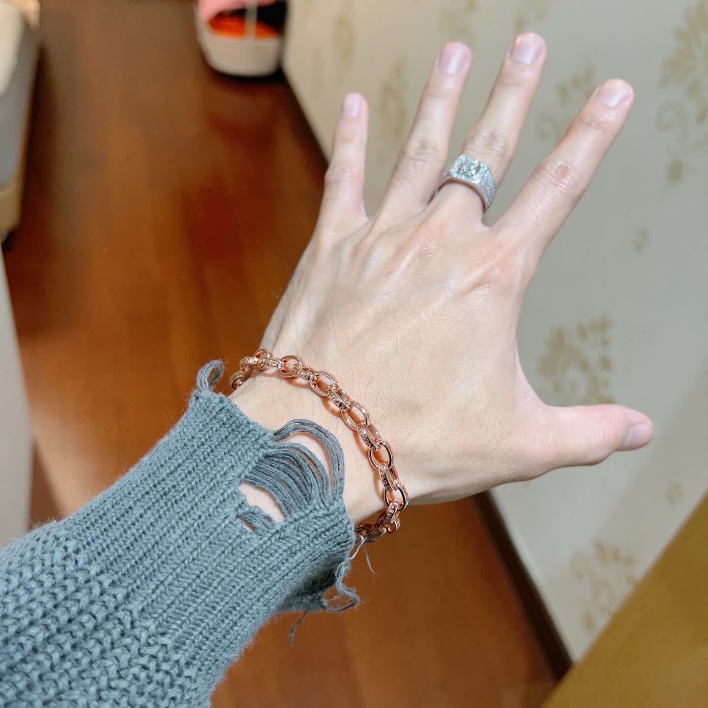 Bvlgari Rose Gold Bracelet