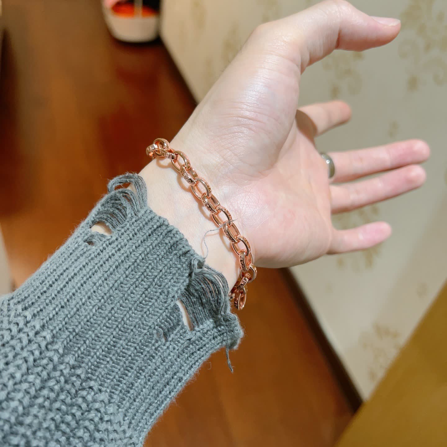 Bvlgari Rose Gold Bracelet