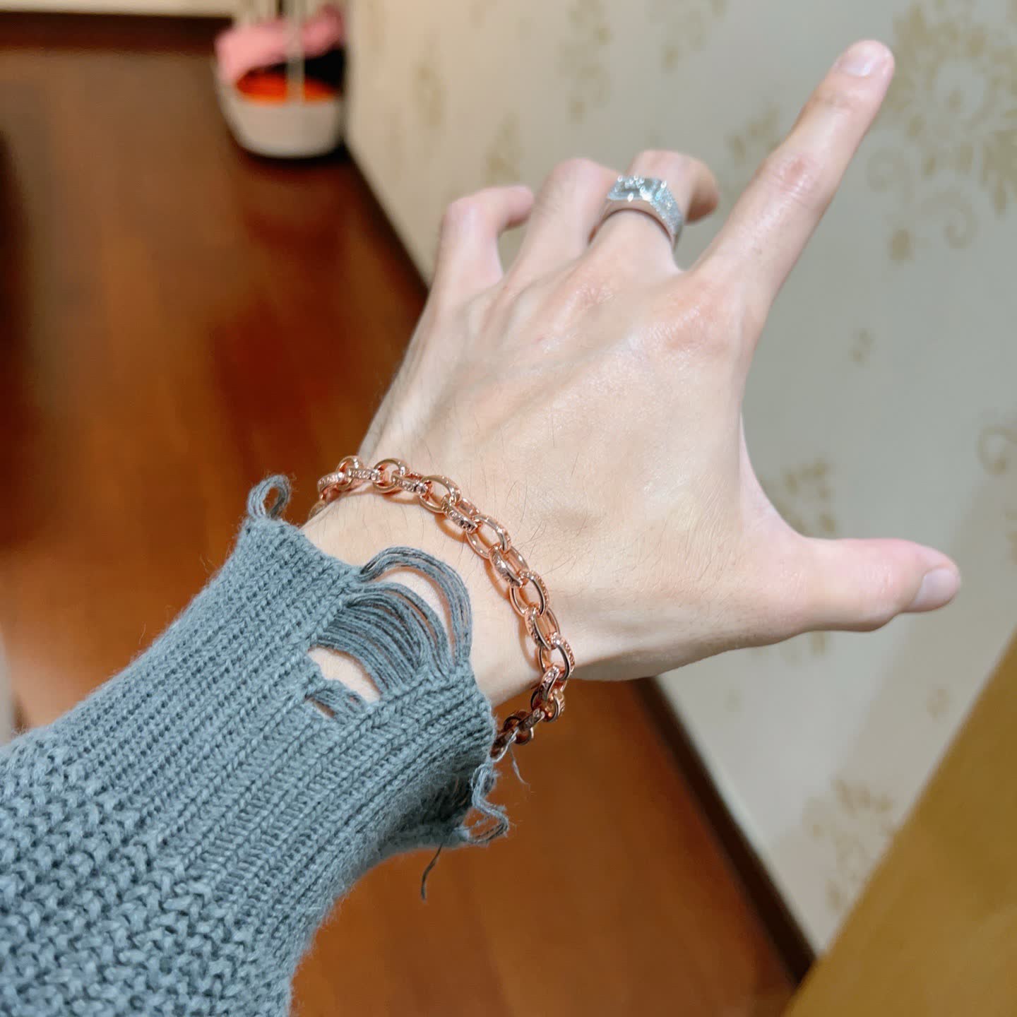 Bvlgari Rose Gold Bracelet