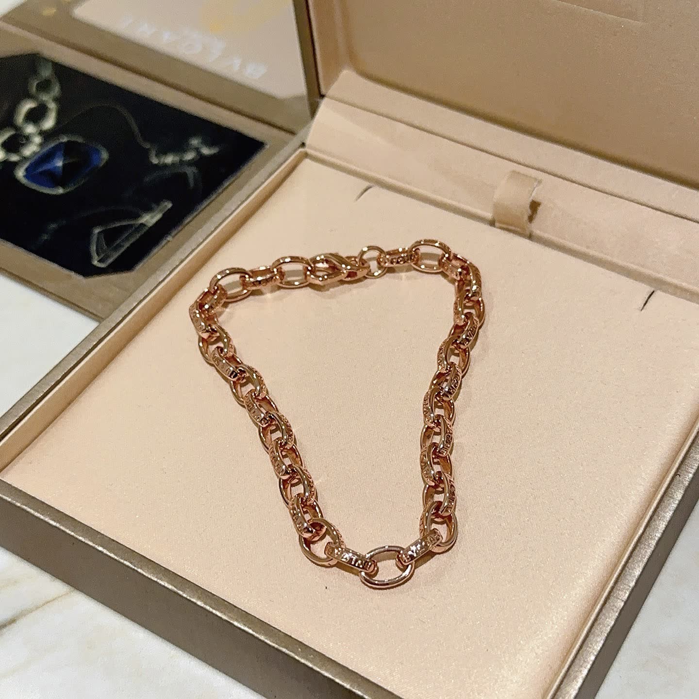 Bvlgari Rose Gold Bracelet