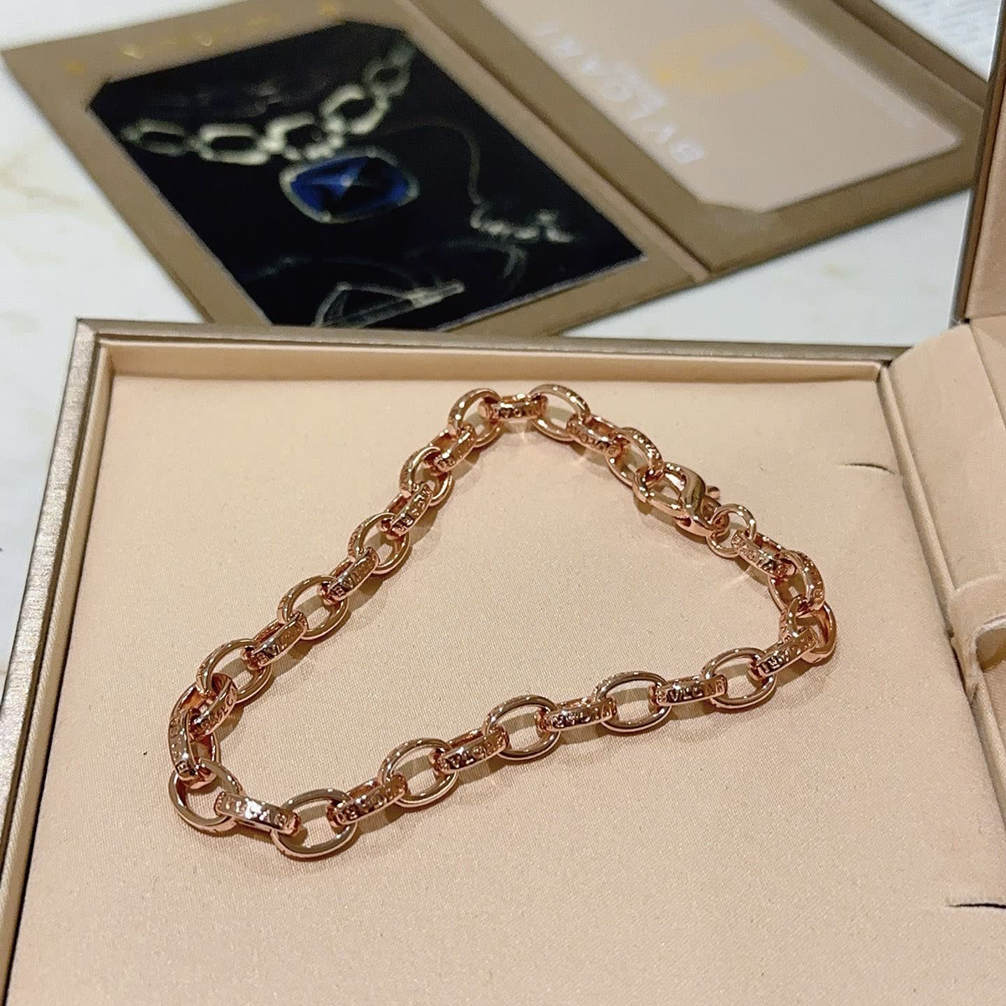 Bvlgari Rose Gold Bracelet
