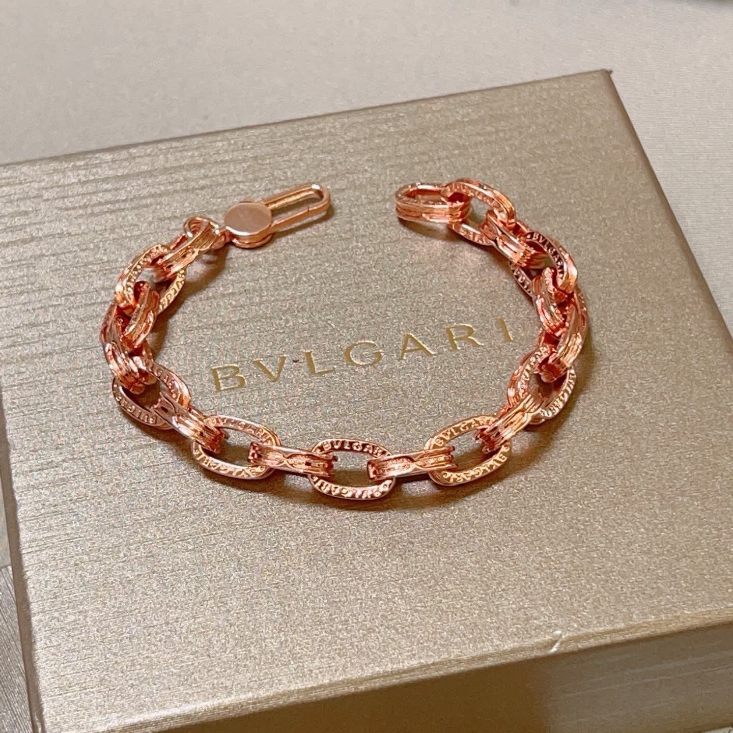 Bvlgari Rose Gold Bracelet Bvlgari Rose Gold Bracelet