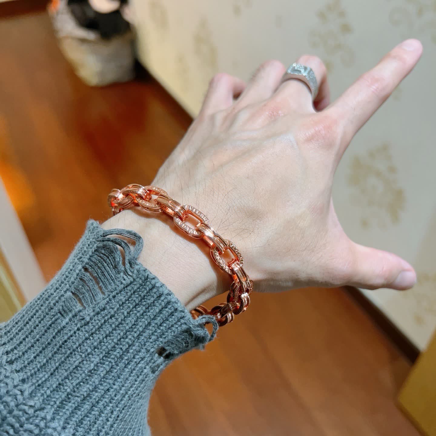 Bvlgari Rose Gold Bracelet