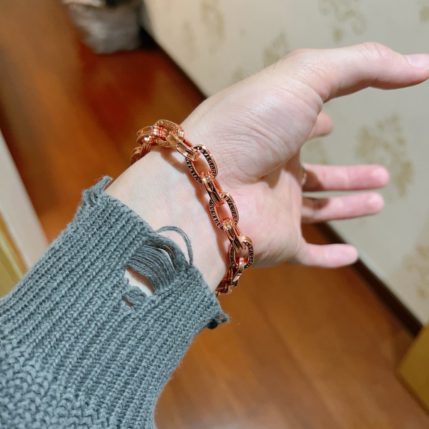 Bvlgari Rose Gold Bracelet