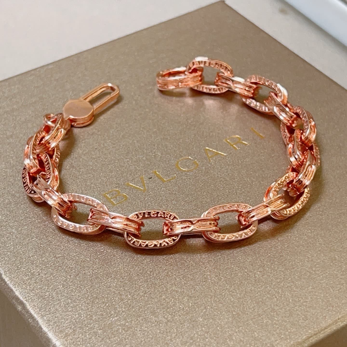 Bvlgari Rose Gold Bracelet