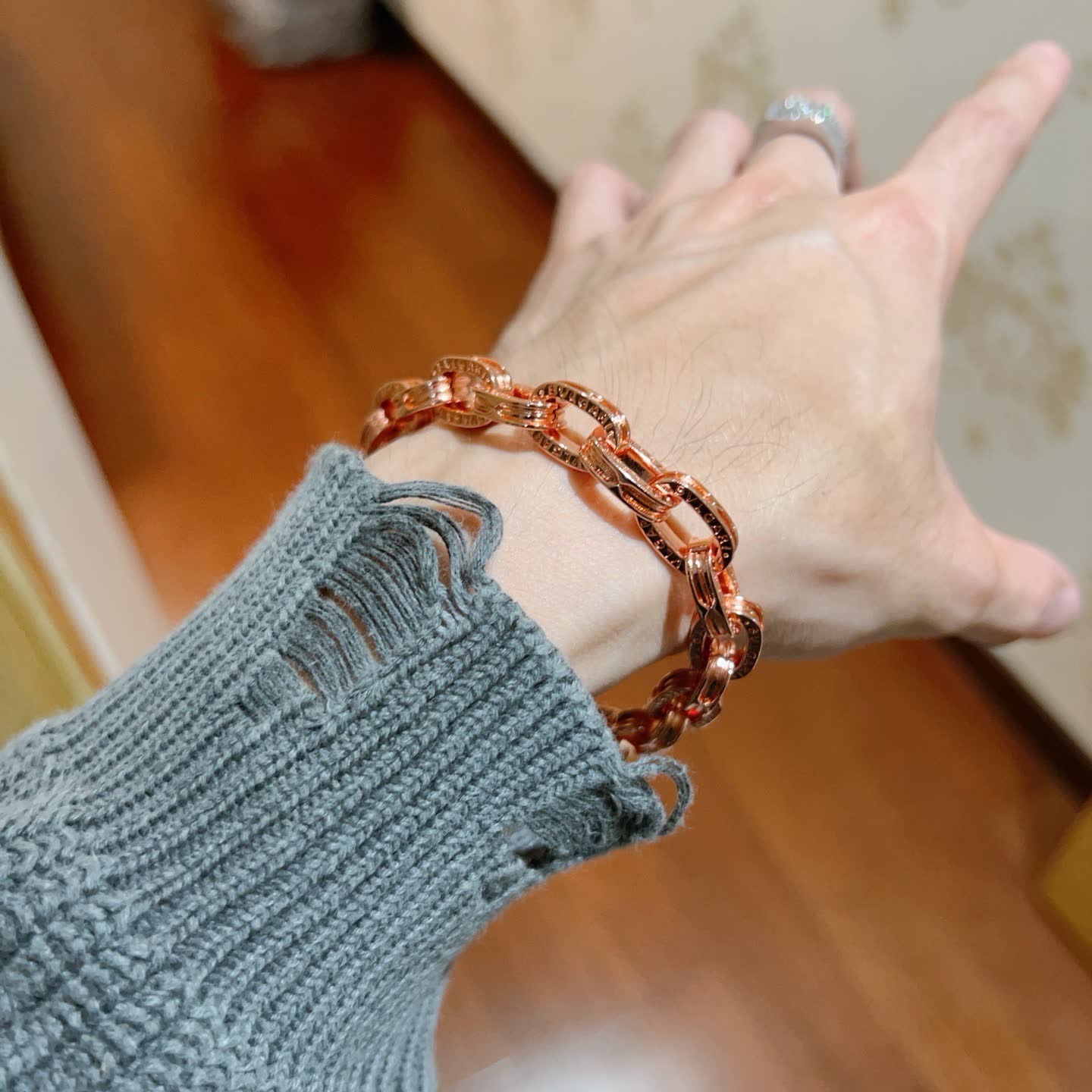 Bvlgari Rose Gold Bracelet