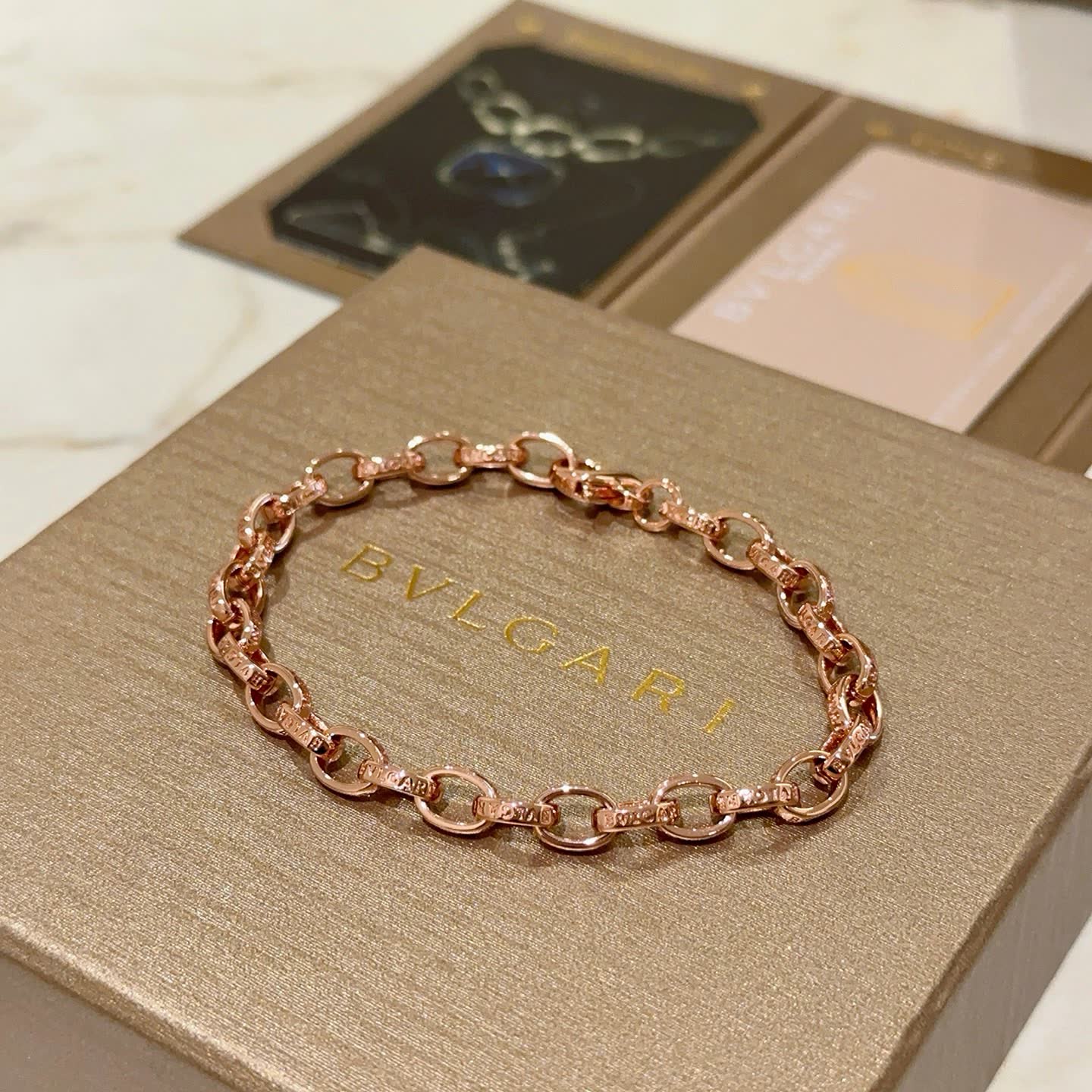 Bvlgari Rose Gold Bracelet Bvlgari Rose Gold Bracelet