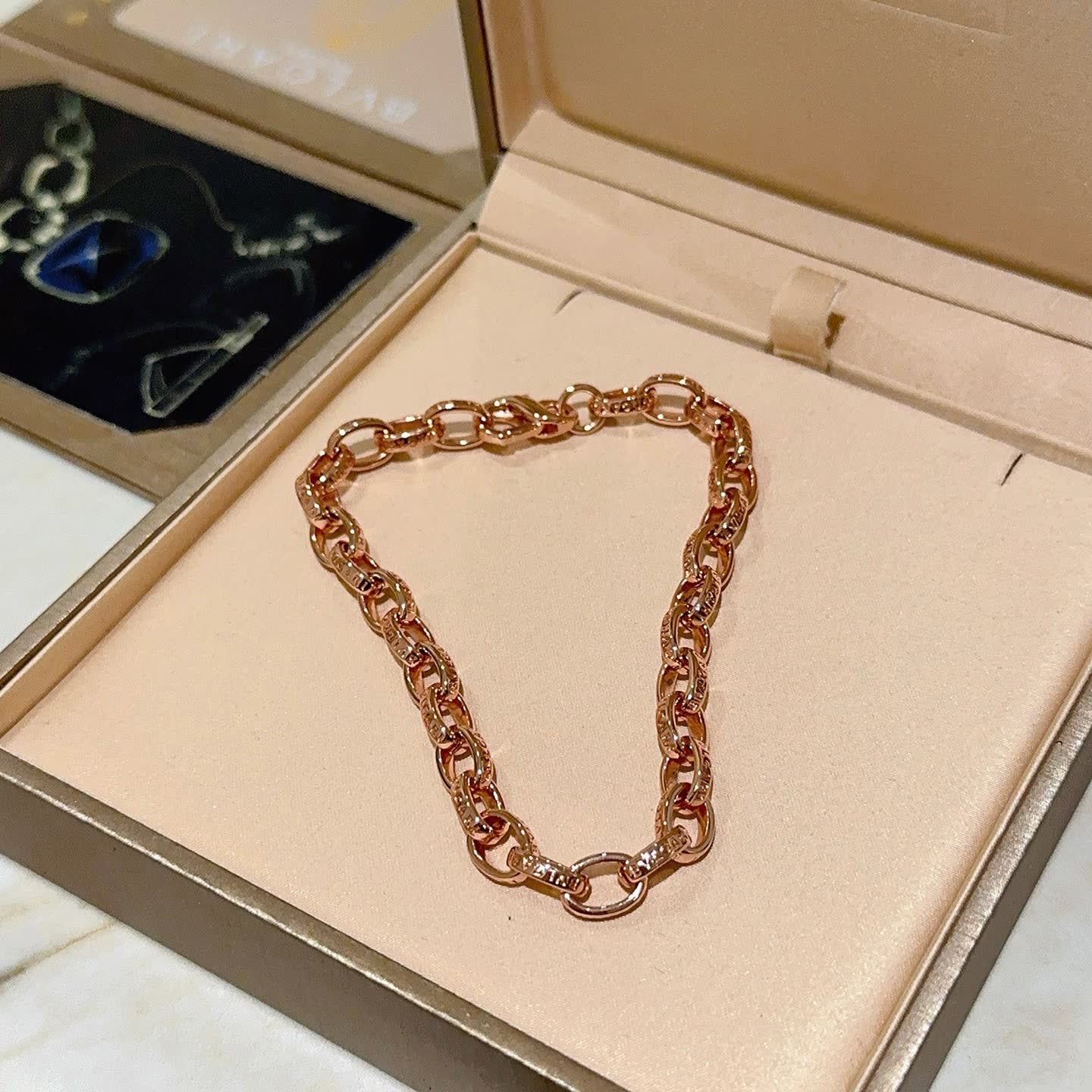 Bvlgari Rose Gold Bracelet