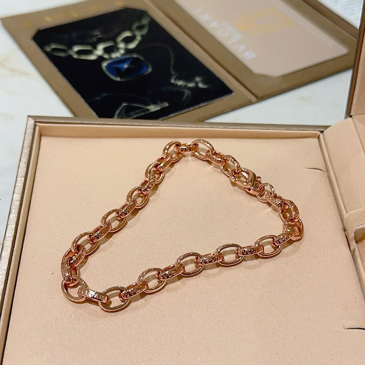 Bvlgari Rose Gold Bracelet