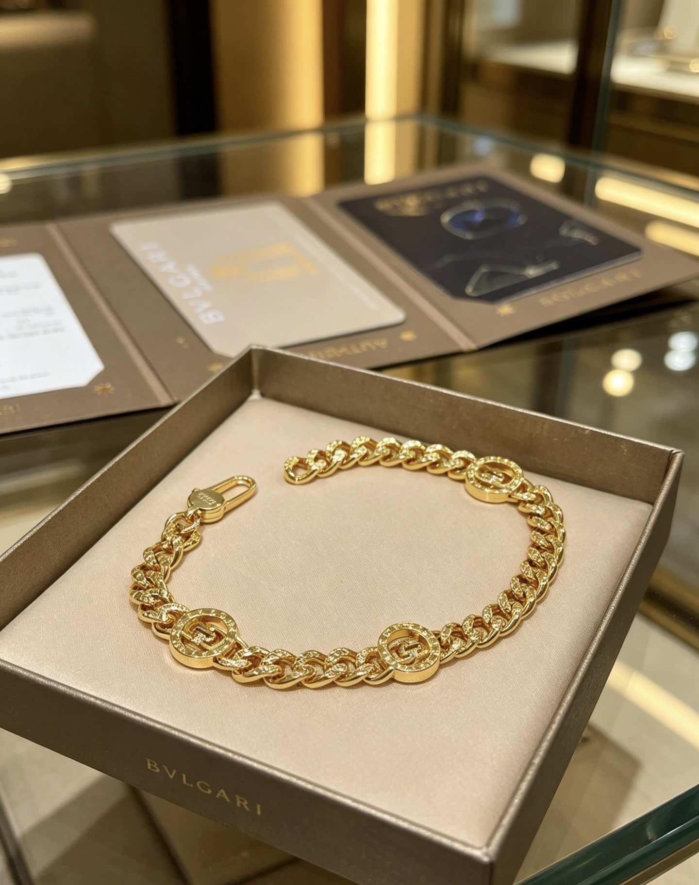 Bvlgari Gold Bracelet Bvlgari Gold Bracelet