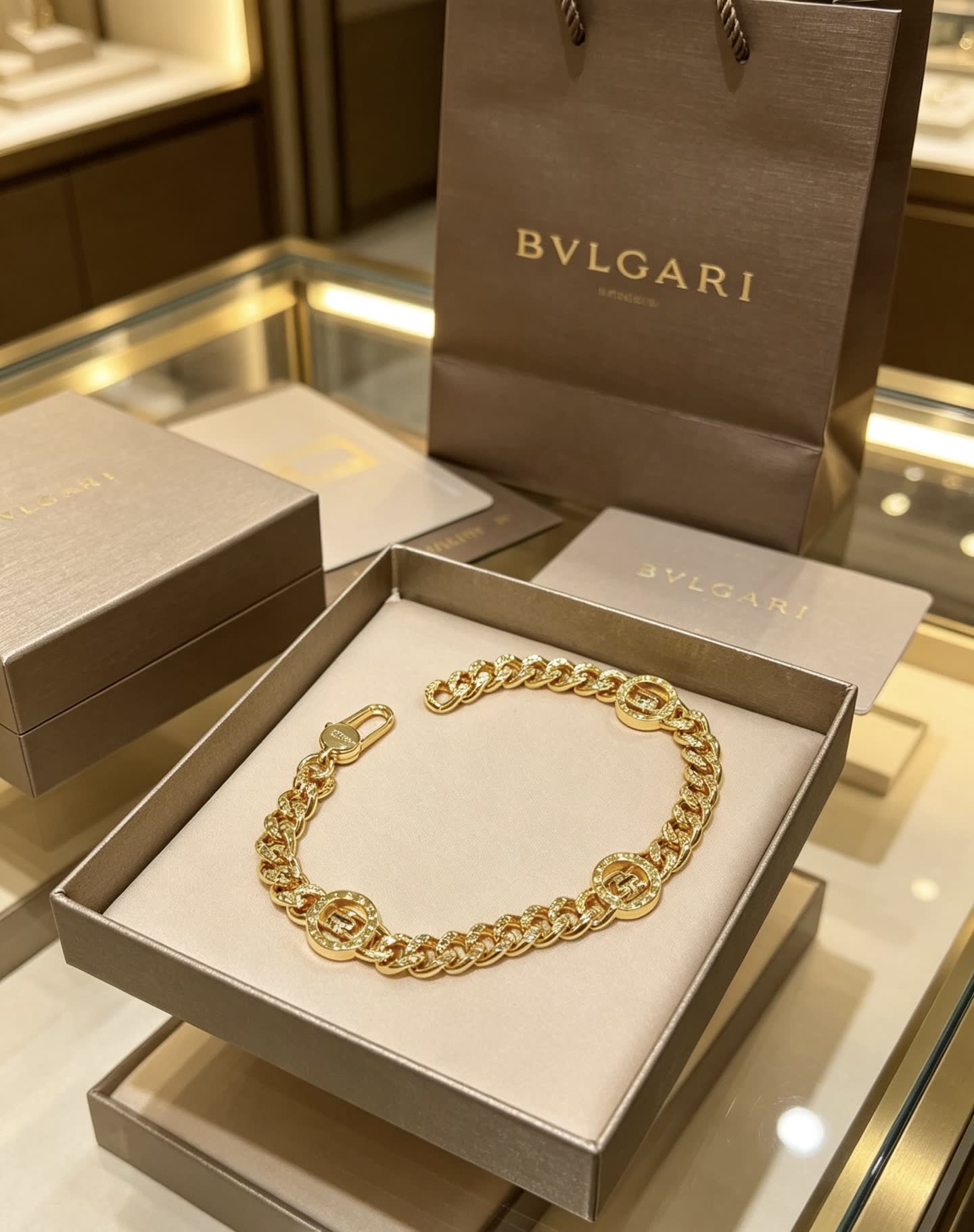 Bvlgari Gold Bracelet
