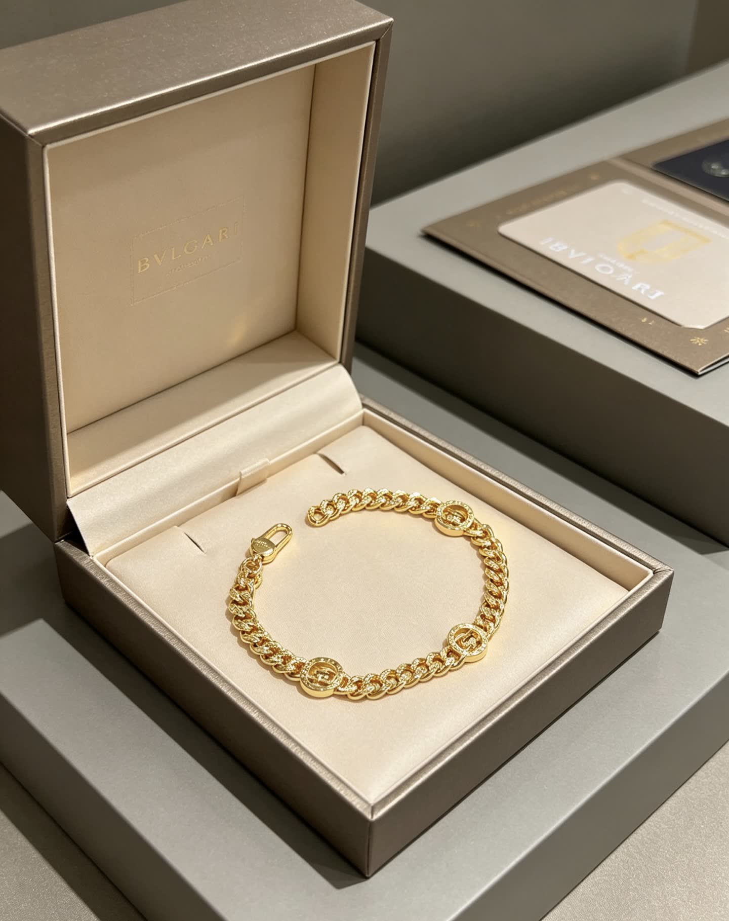 Bvlgari Gold Bracelet
