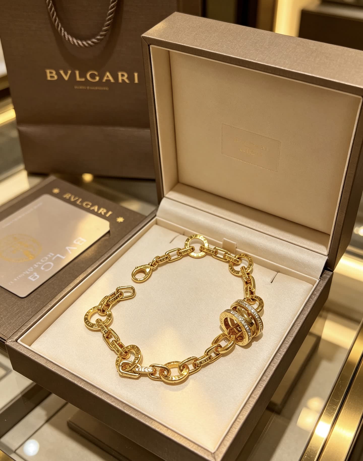 Bvlgari B Zero 1 Yellow Gold Bracelet Bvlgari B Zero 1 Yellow Gold Bracelet