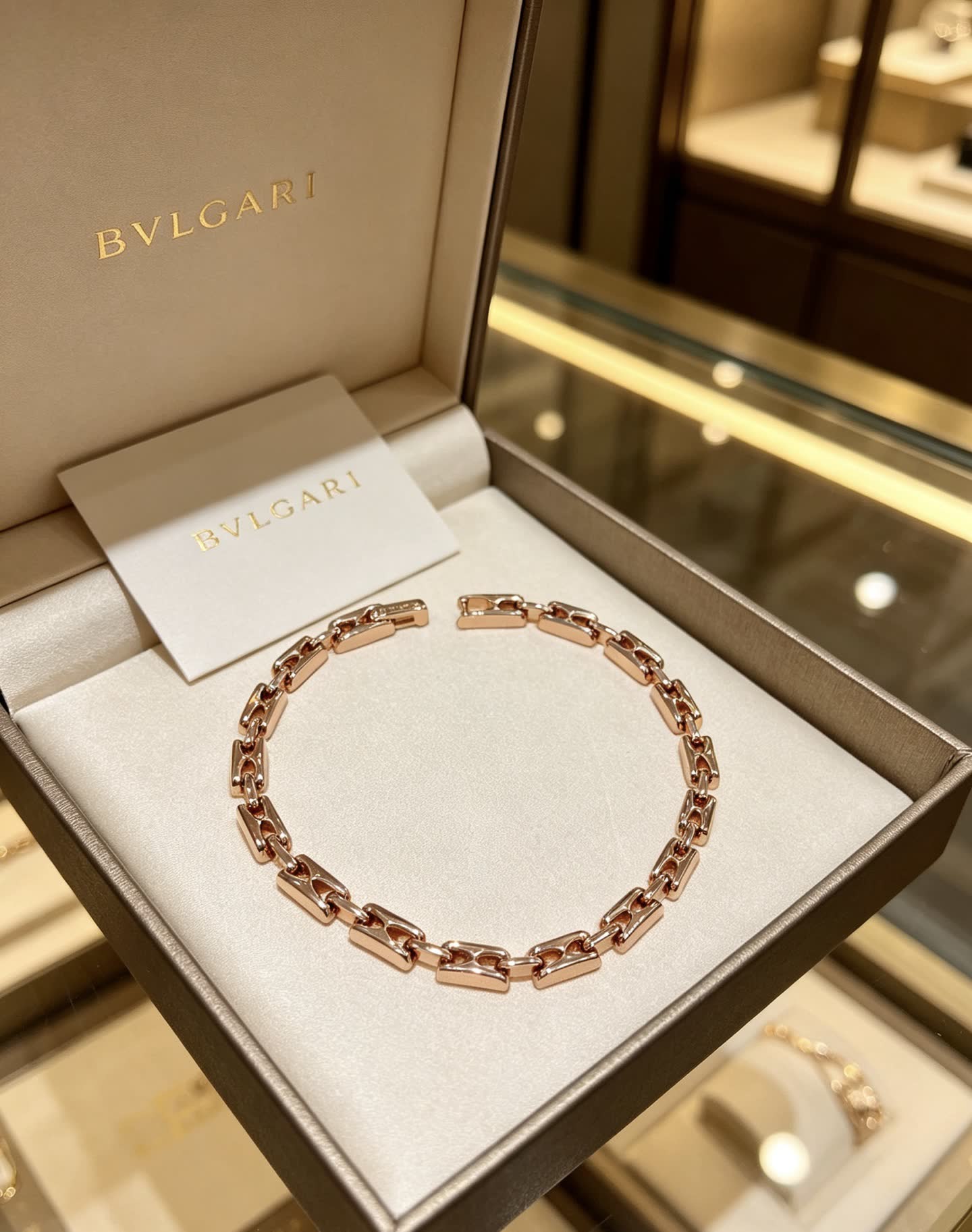 Bvlgari Rose Gold Bracelet Bvlgari Rose Gold Bracelet