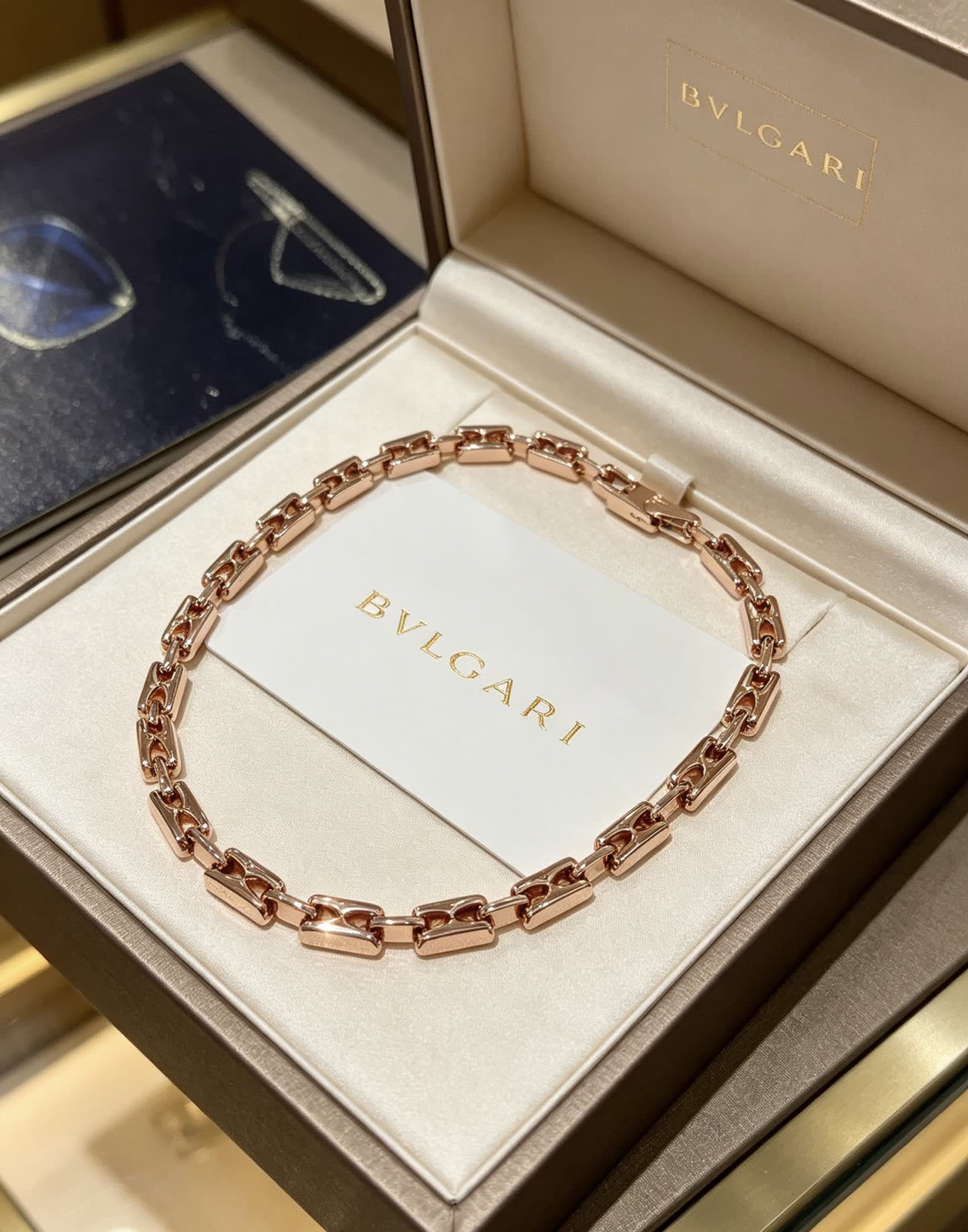 Bvlgari Rose Gold Bracelet