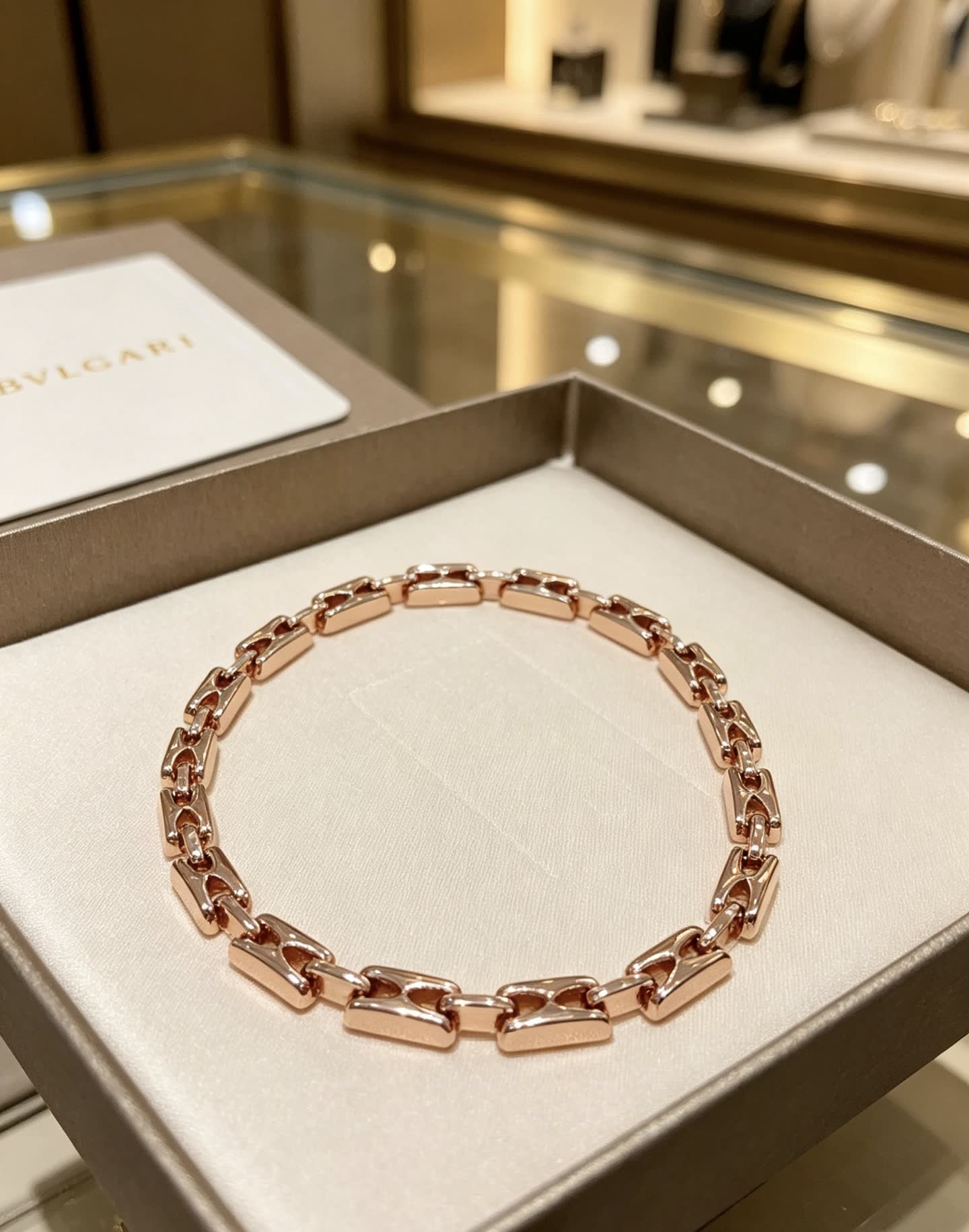 Bvlgari Rose Gold Bracelet
