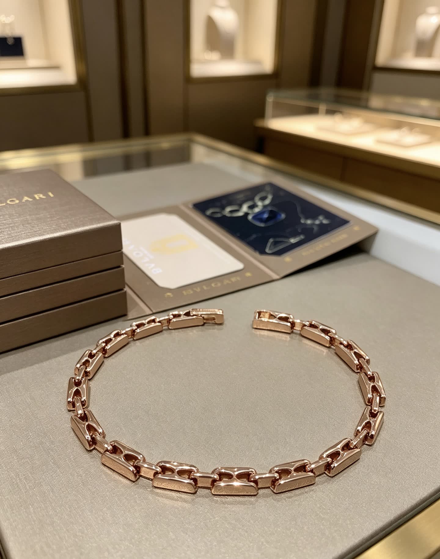 Bvlgari Rose Gold Bracelet