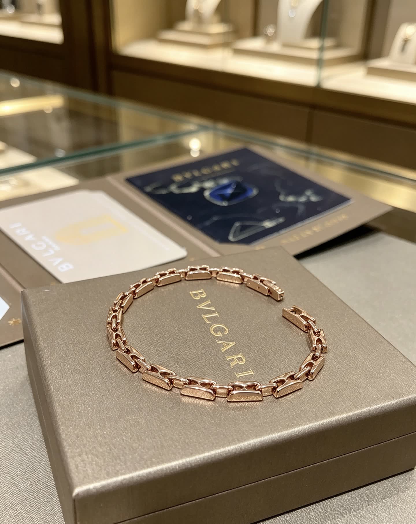 Bvlgari Rose Gold Bracelet