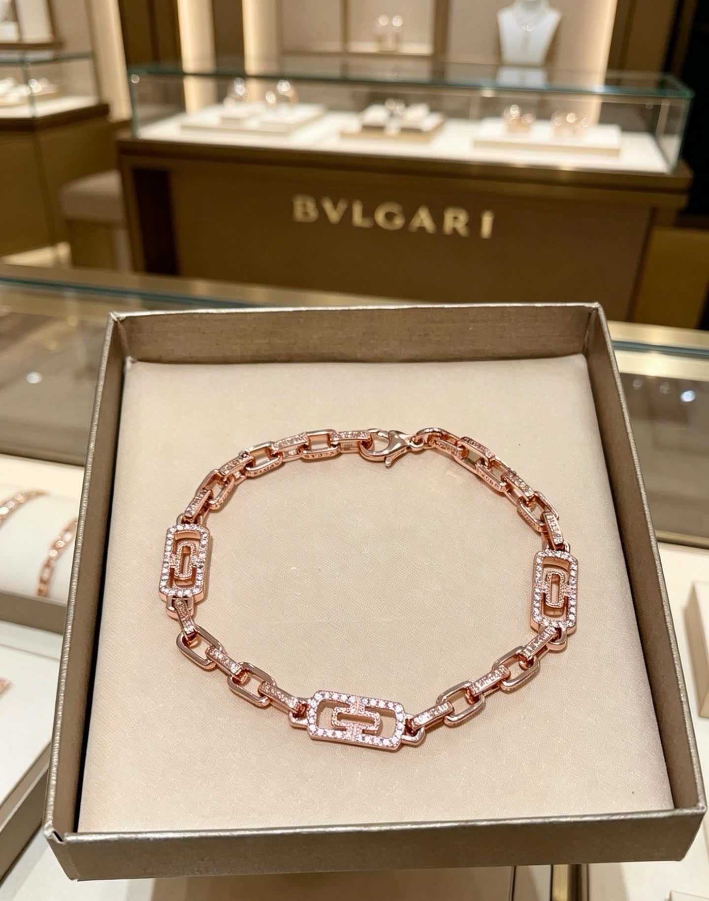 Bvlgari Rose Gold Bracelet