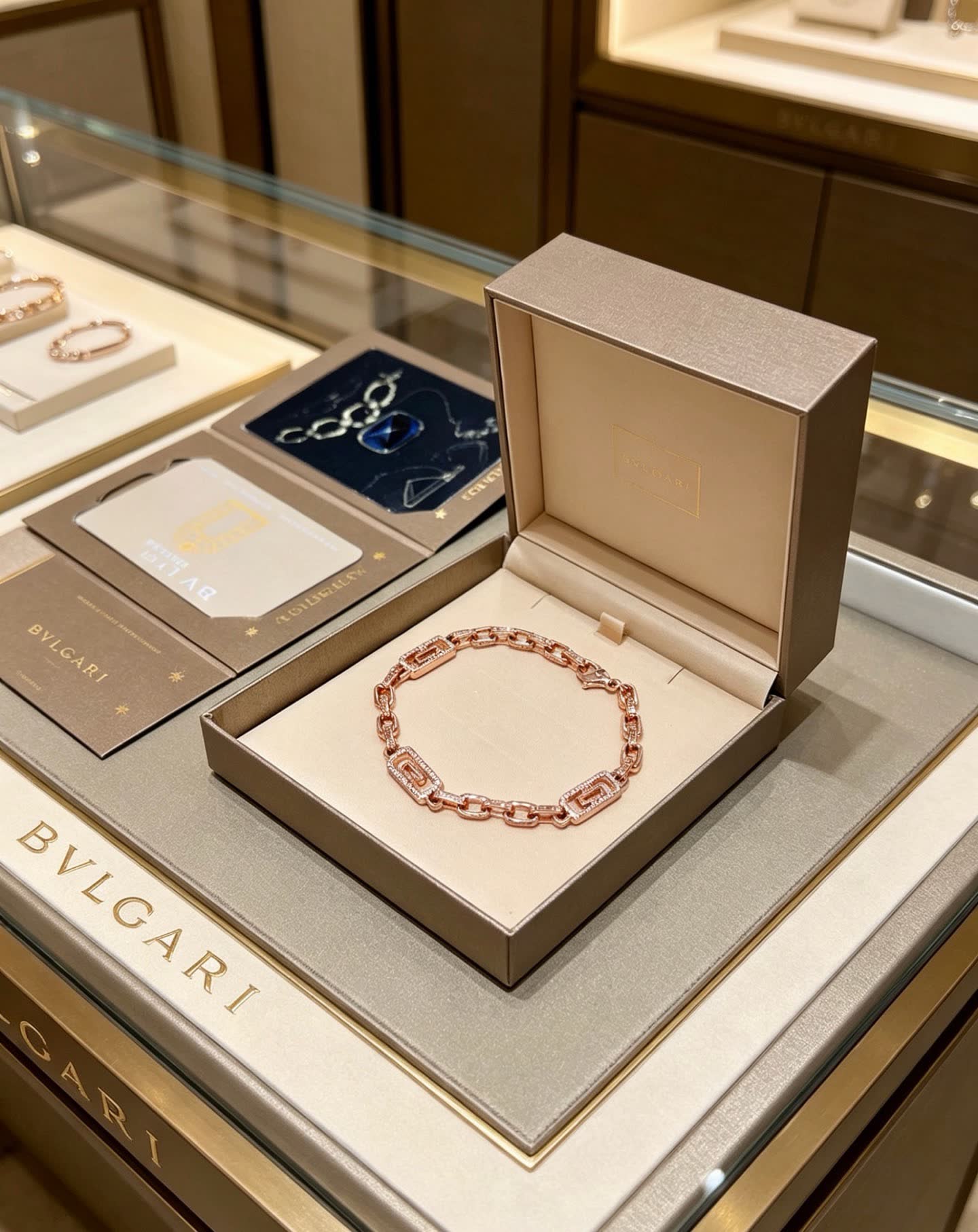 Bvlgari Rose Gold Bracelet