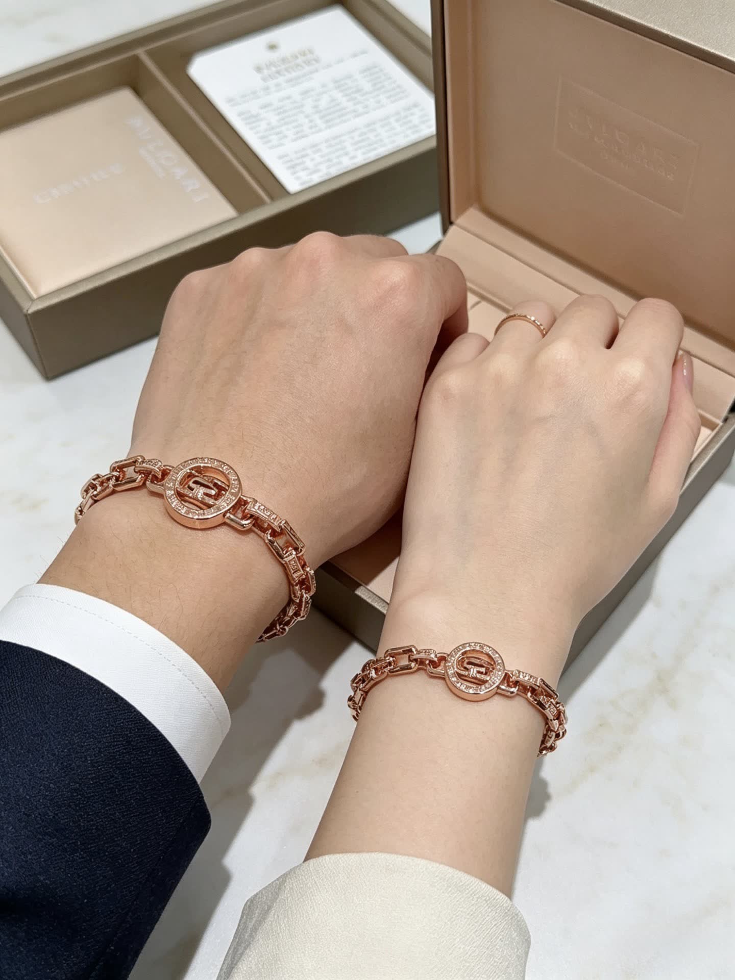 Bvlgari Rose Gold Bracelet