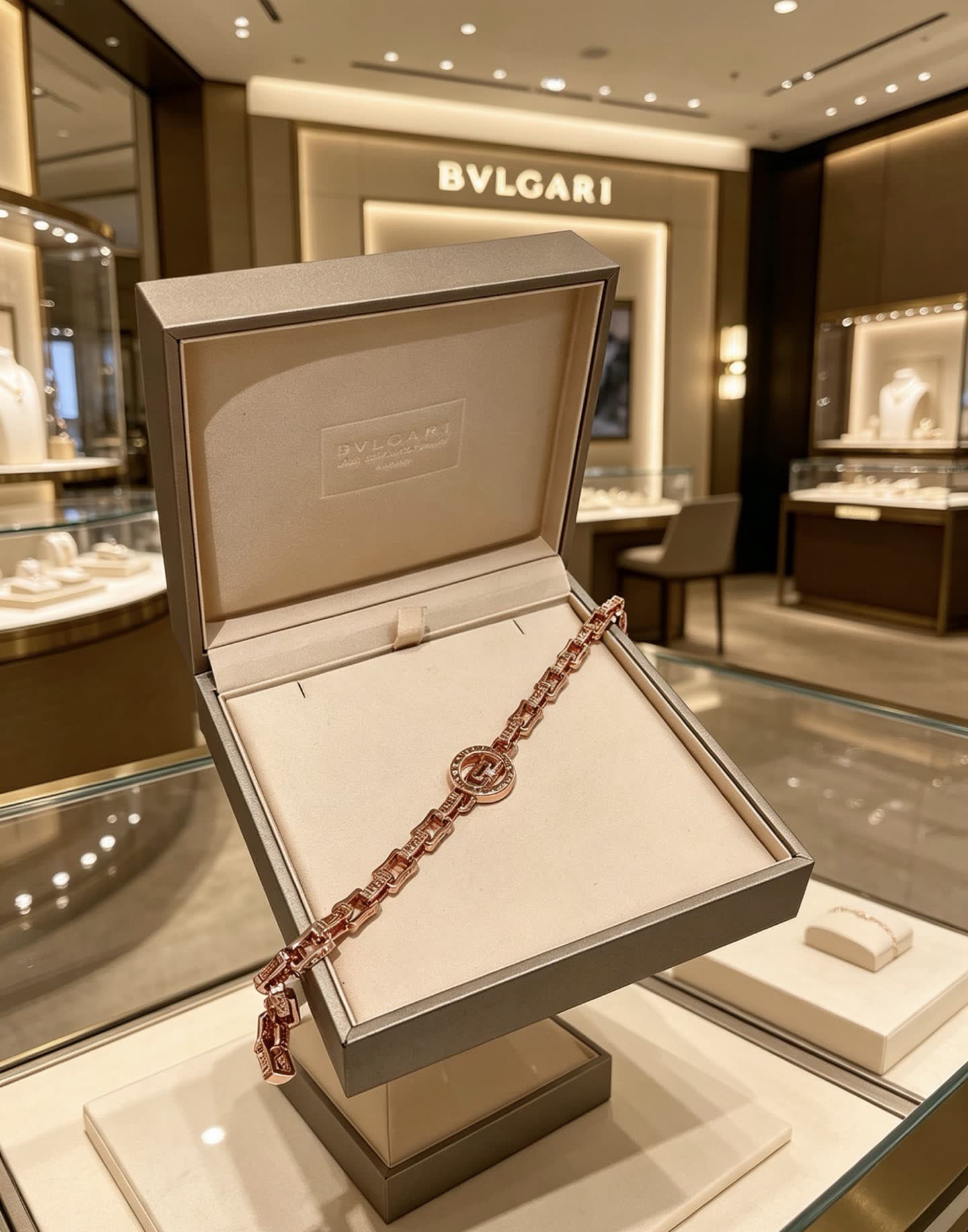 Bvlgari Rose Gold Bracelet