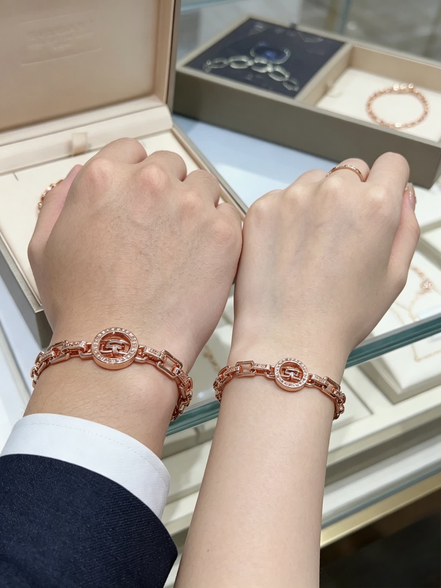 Bvlgari Rose Gold Bracelet