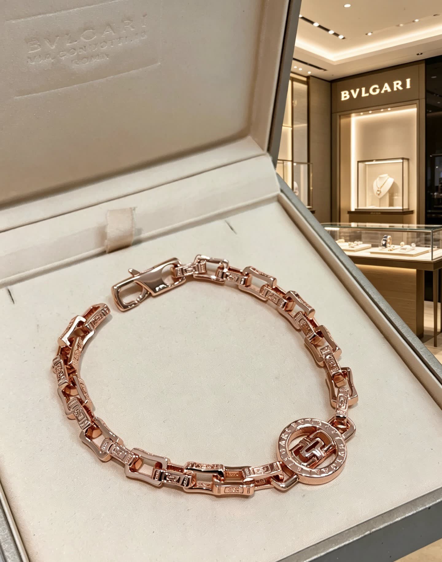 Bvlgari Rose Gold Bracelet