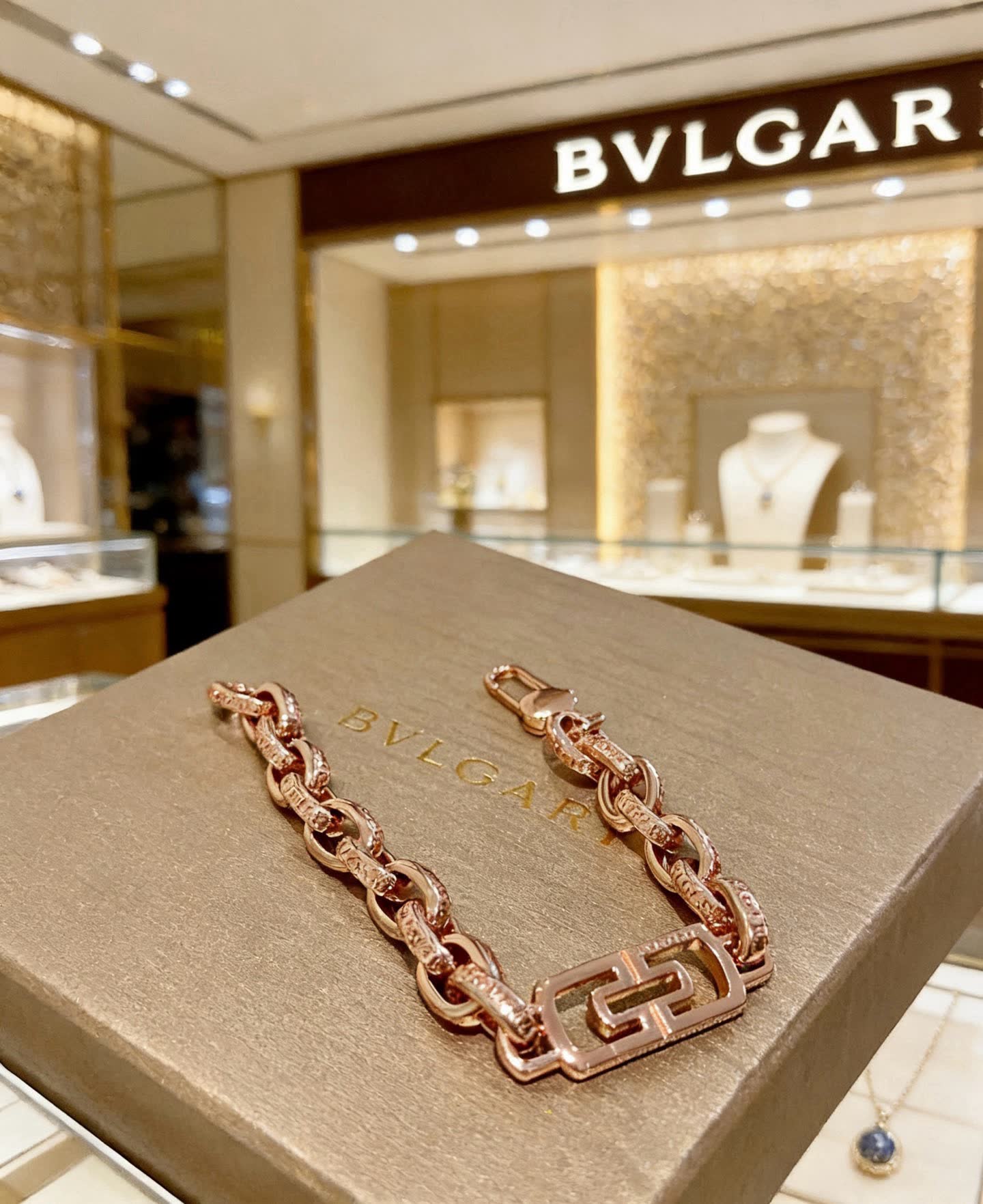 Bvlgari Rose Gold Bracelet