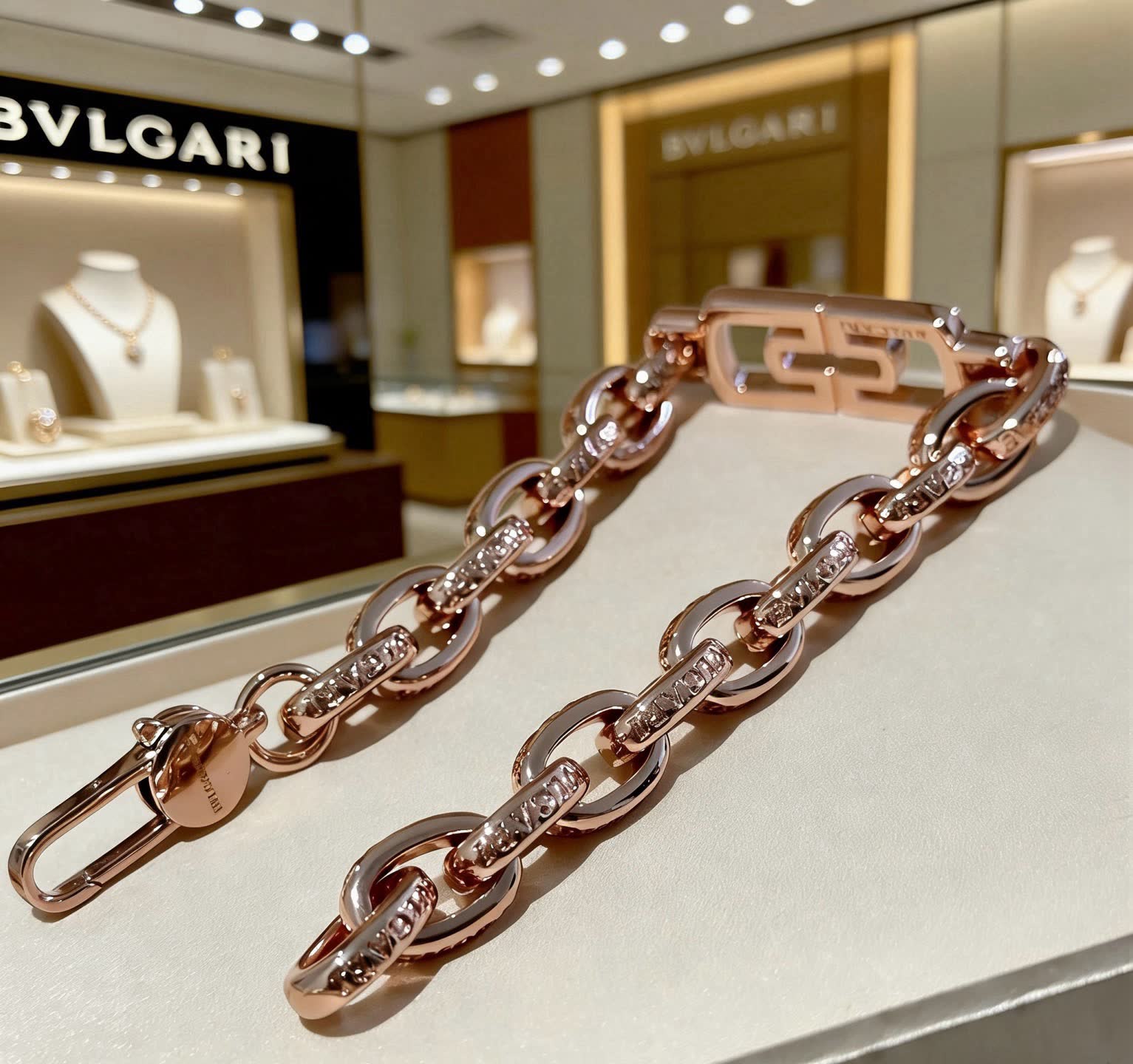 Bvlgari Rose Gold Bracelet