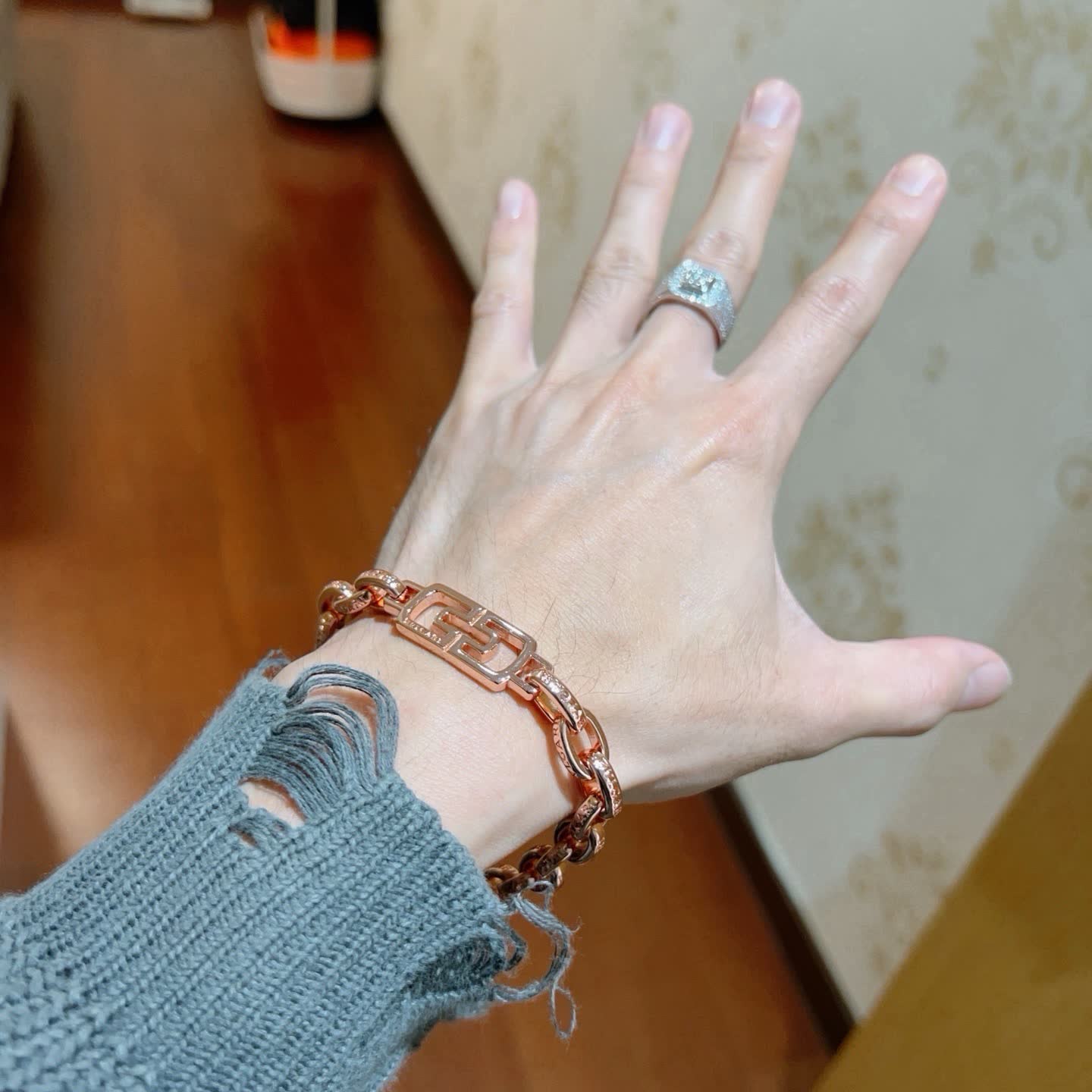 Bvlgari Rose Gold Bracelet