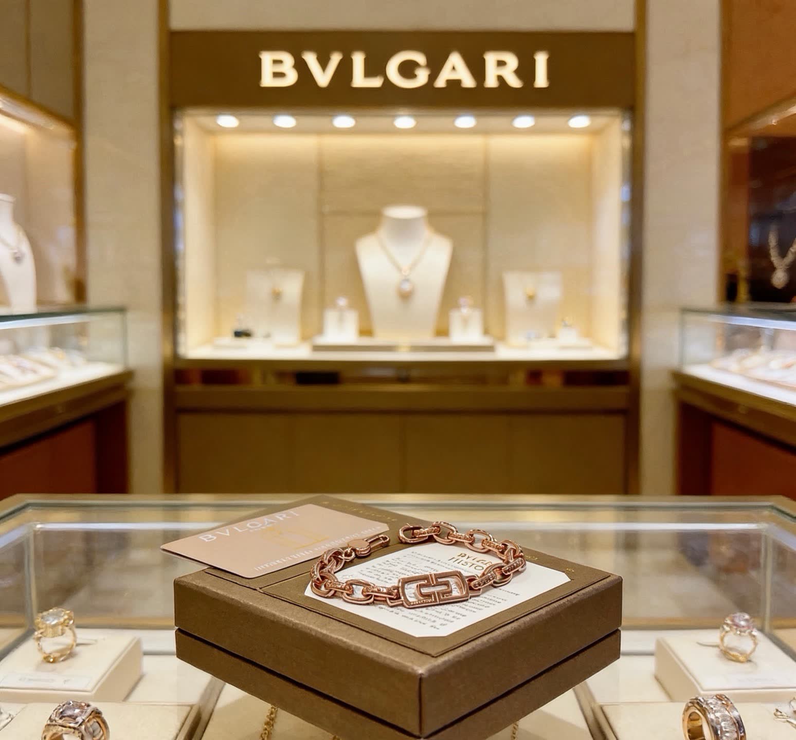 Bvlgari Rose Gold Bracelet