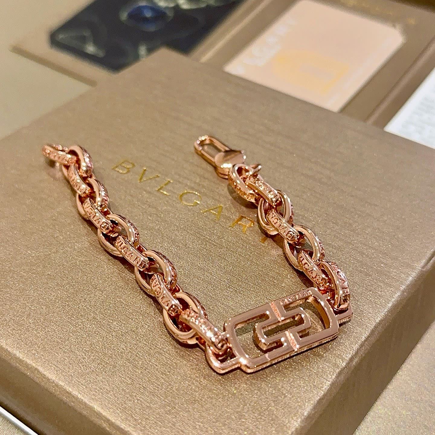 Bvlgari Rose Gold Bracelet